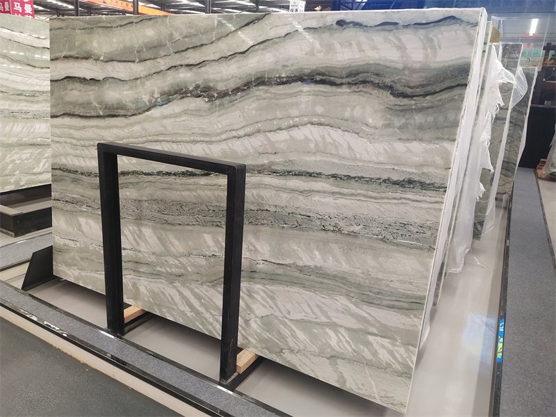 Emerald green marble for wall