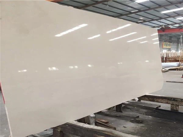 white limestone slab