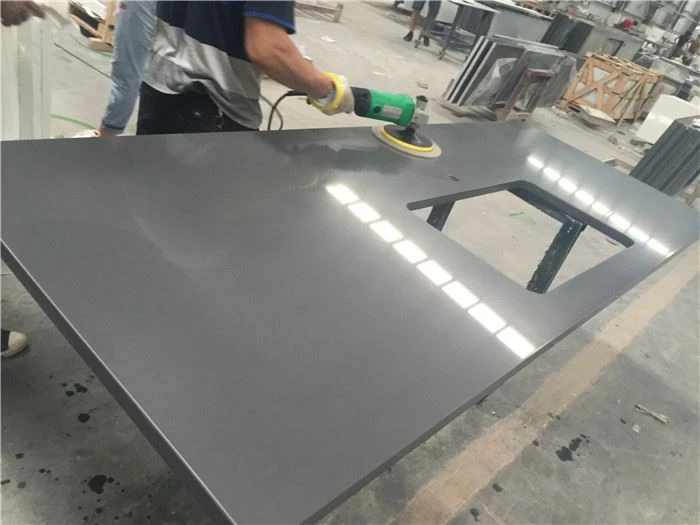 dark grey quartz countertops for vanity