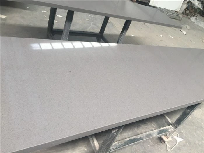 dark grey quartz countertops polished