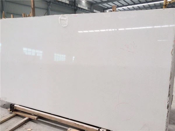 pure white quartz polished