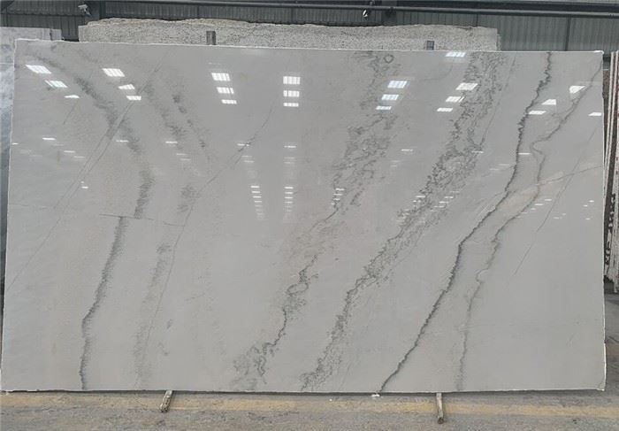White Macaubas Quartzite Slab