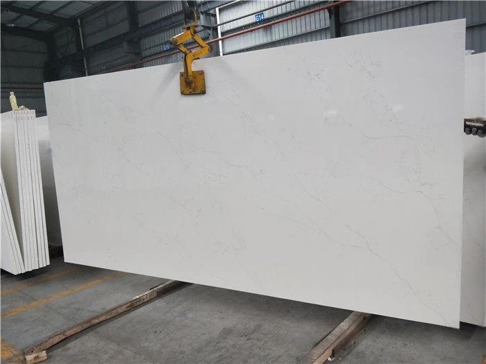 bianco carrara quartz kitchen for wall covering
