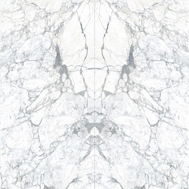 Arabescato porcelāna plāksne