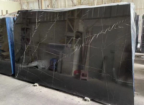 black marble floor texture for bathroom