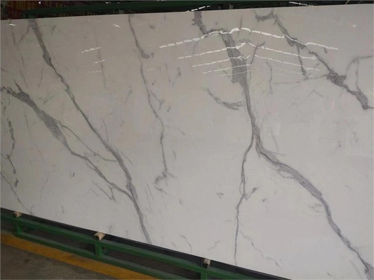 Calacatta White Nano Crystallized Glass Stone