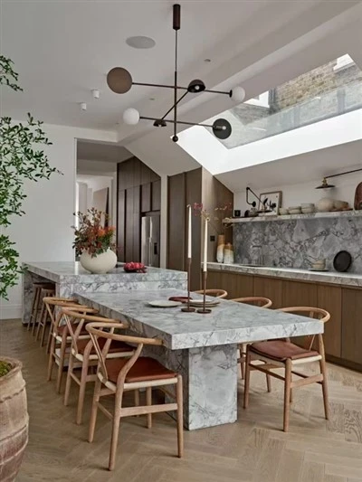 Super balts kvarcīta countertop