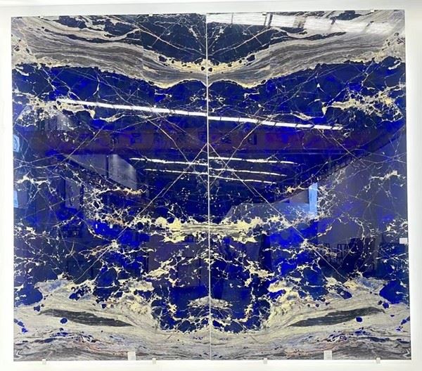 Sodalite Blue Granite Book Match