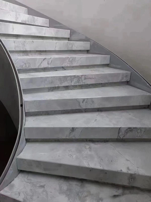 Super White Marble Stairs