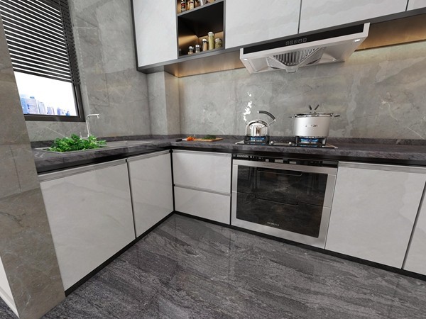 titanium black granite countertop