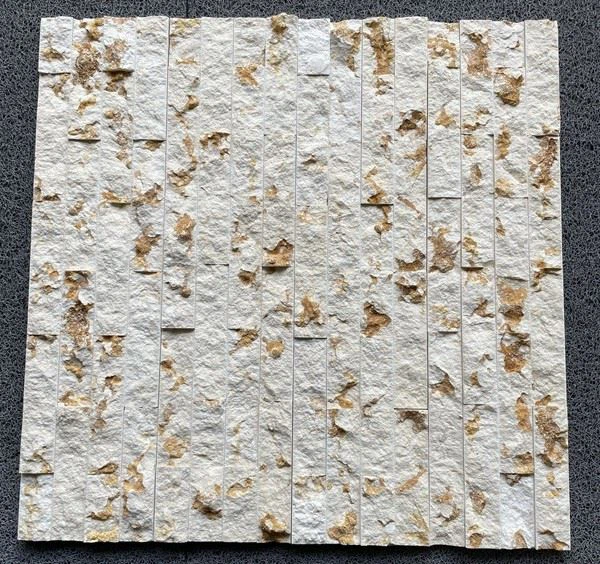 Yellow Limestone Stacked Wall Stone tiles